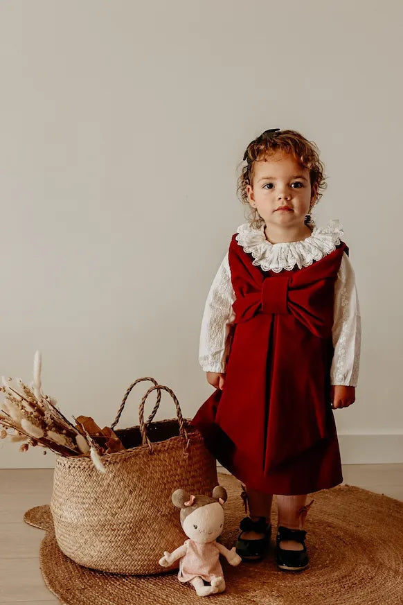 Emma Christmas Dress - 100% coton