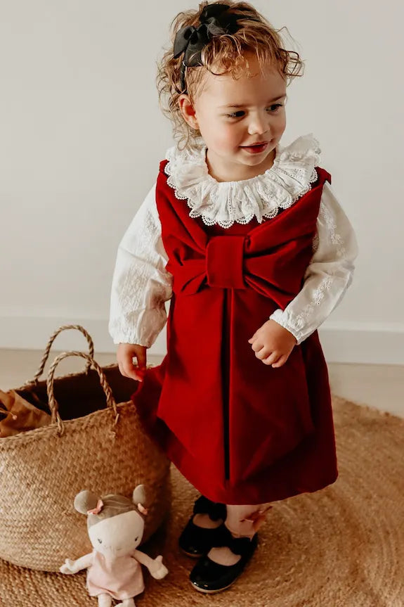 Emma Christmas Dress - 100% coton