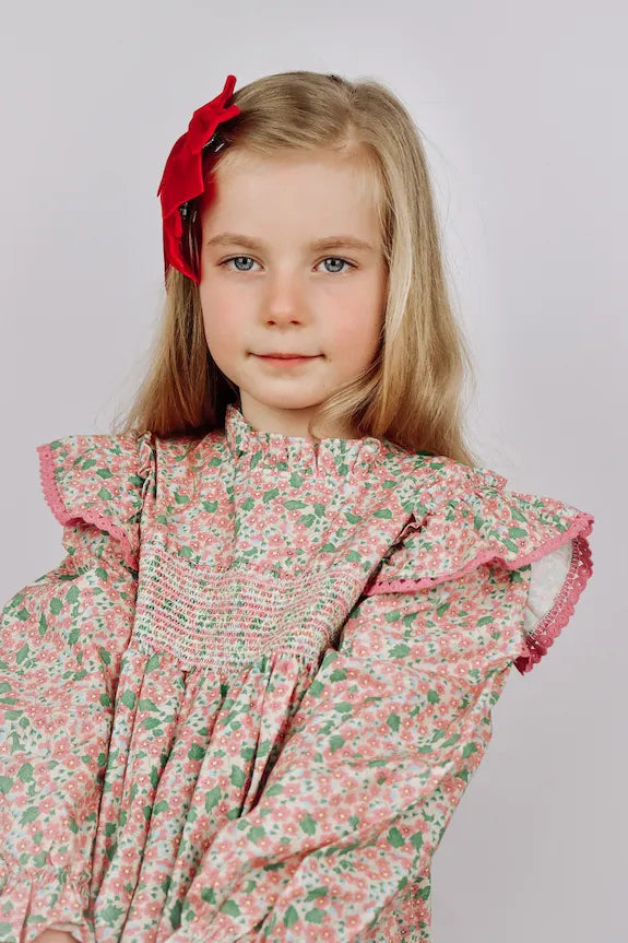 Thea Floral Smocked Dress