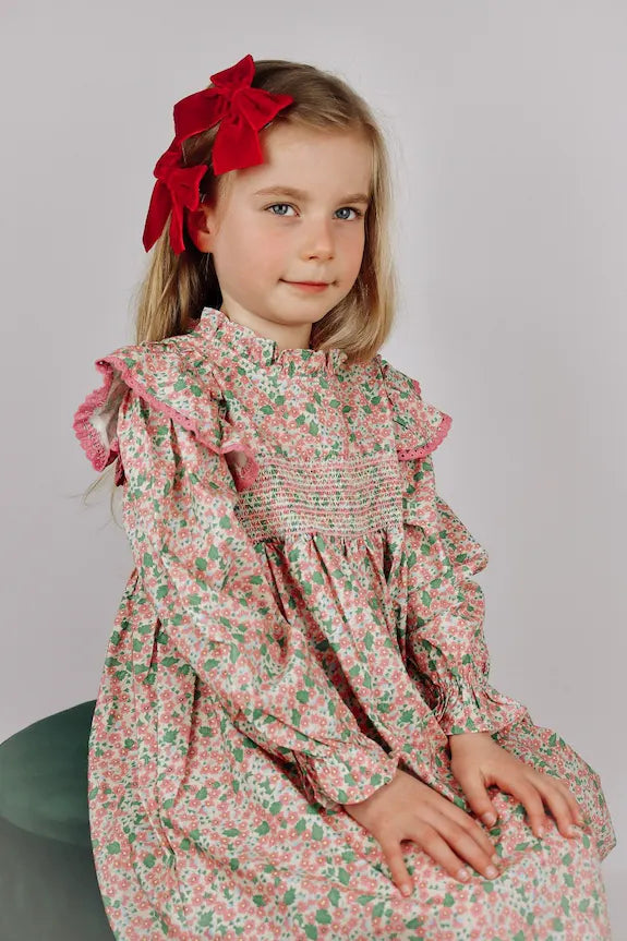 Thea Floral Smocked Dress