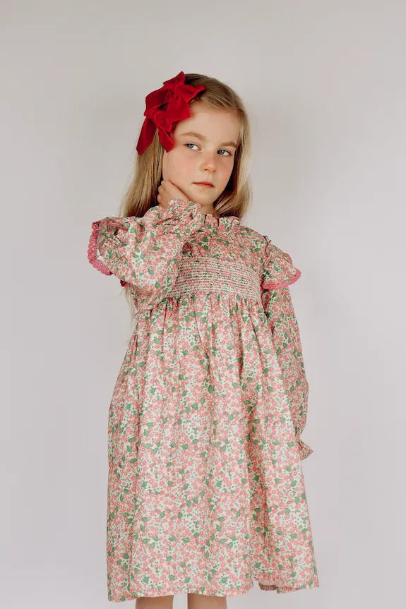 Thea Floral Smocked Dress