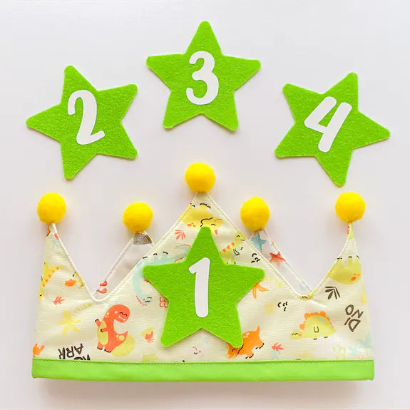 Couronne Anniversaire - DINOSAURES