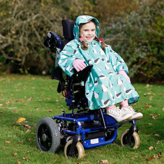 Poncho en fauteuil roulant SEAGULLS