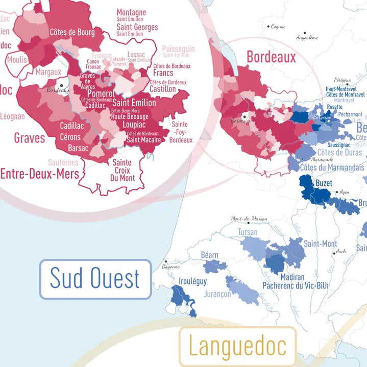 Carte des vins France - version Pétillante