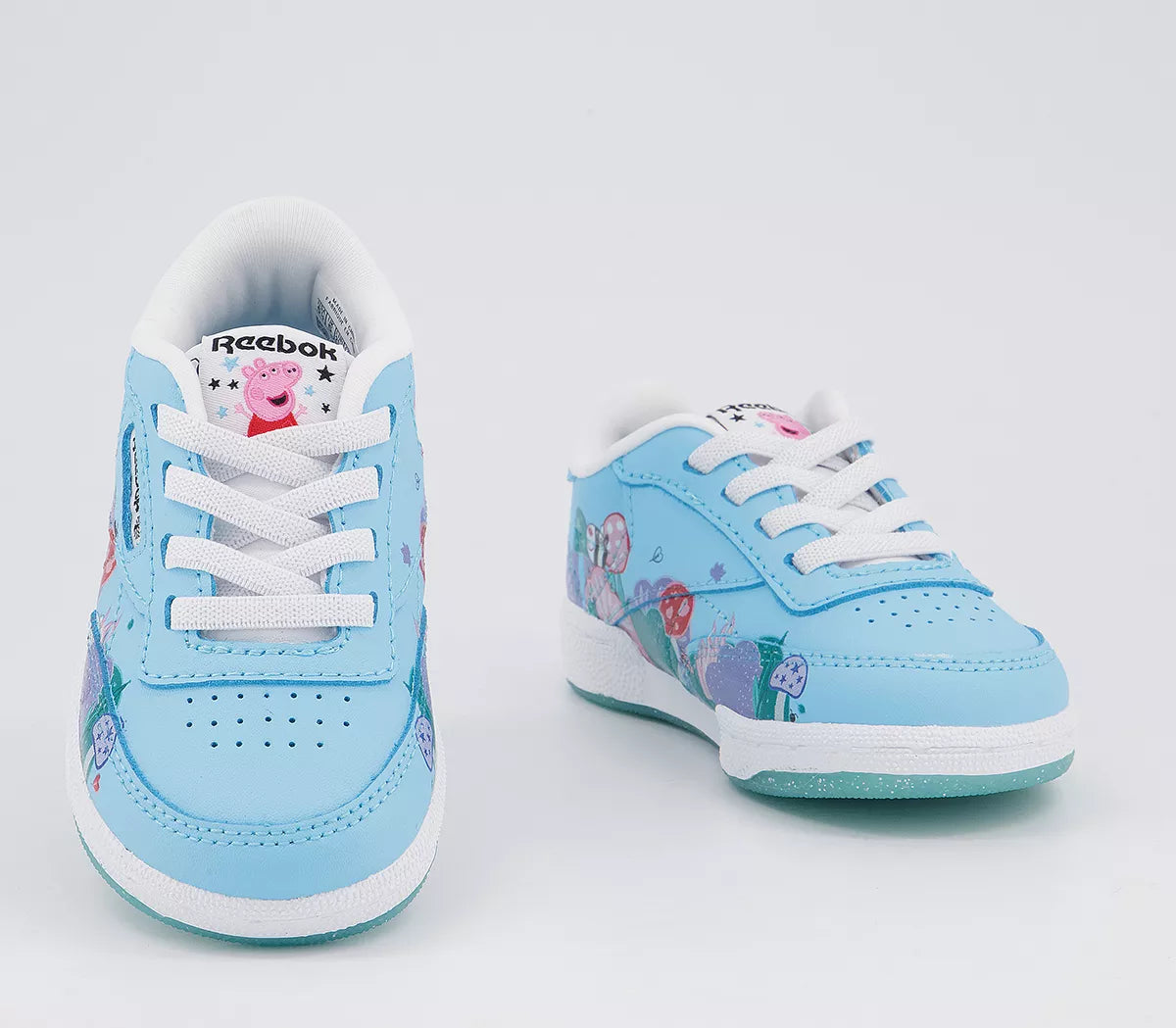 Reebok Trainers Kids Club C " Peppa Pig " Numériques Blue-Core