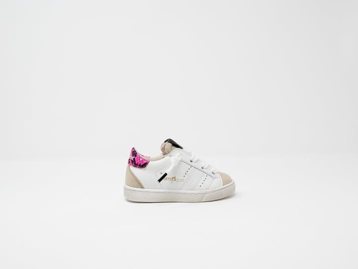 VEGAN BASKET BAMBITOS SURF FUSCIA PYTHON