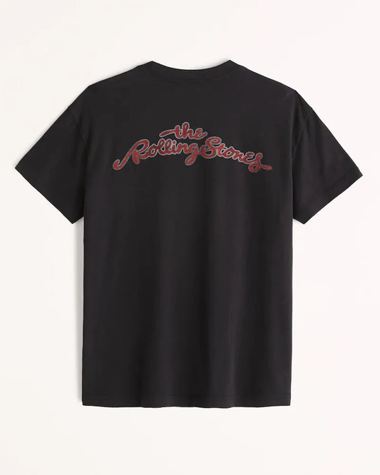 T-shirt décontracté Rolling Stones inspiré des années 90