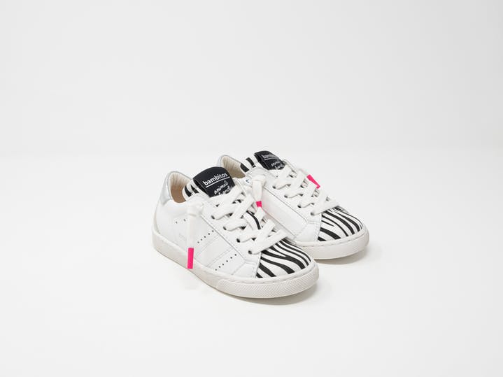 VEGAN BASKETS BAMBITOS SURF WHITE AND BLACK ZEBRA